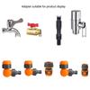 Garden Hose Connector Faucet Adapter For 1/2 Inch Hose Reel Cart Plastic Click-lock Quick ConnectionFor Watering Irrigation