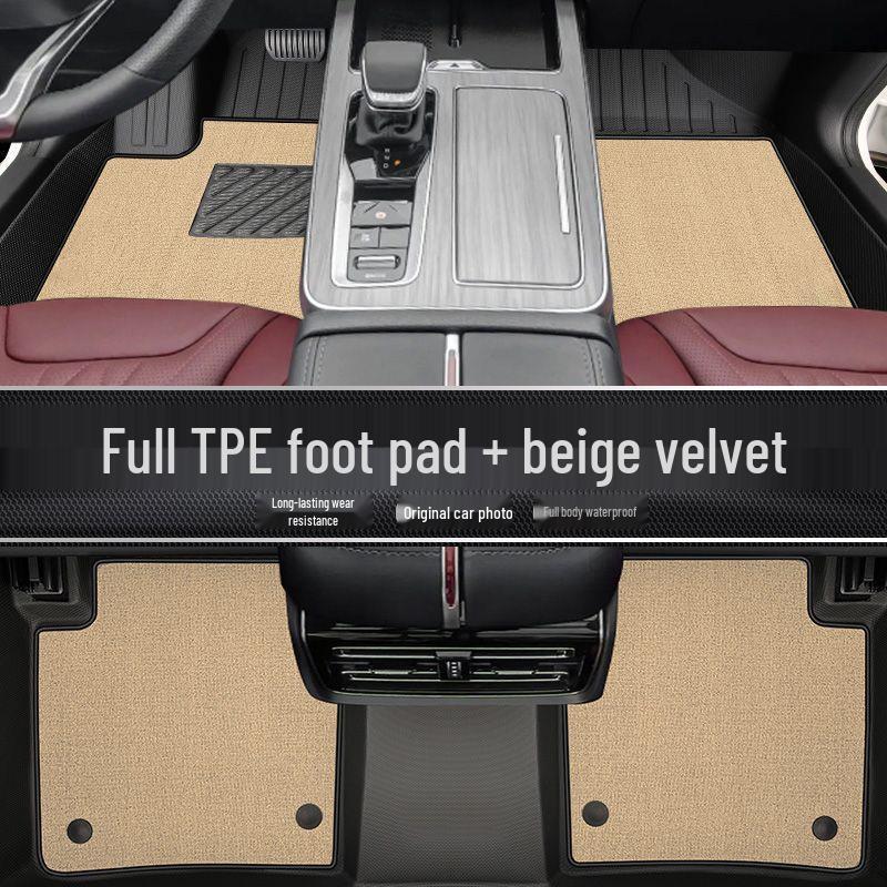 Red Flag HS5 Full Coverage TPE Floor Mats with Trunk Mat