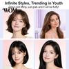 Flat Hair Volumizing Comb Electric Heated Volume Clip, 2 Heat Settings Styling Accessory Rechargeable Root Lift Bangs for Fine Ergonomic