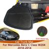 EVA Kofferraummatte für Mercedes Benz C-Klasse W204 2008~2014 2011 Limousine Zubehör Bodenwanne Wasserdichte Einlage Ladeboden Teppich
