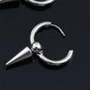 1 Paar Modische Punk Gothic Edelstahl Hängeohrringe Stecker für Damen Herren Gothic Street Pop Hip Hop Rock Ohrschmuck Geschenk