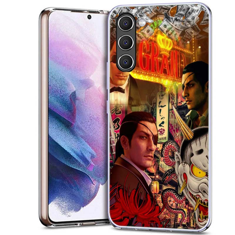 Yakuza 0 Game Phone Case for Samsung A54 A14 A24 A34 A17 A37 A57 A55 A35 A25 A15 A13 A23 A33 A53 A07 A05S A04S A03 A73 Galaxy No