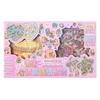 New PET 3D Scene Stickers Creative 60-Sheet Cute Stickers Books Fantasy Park Theme Cartoon Style Scrapbook Sticker DIY Crafts