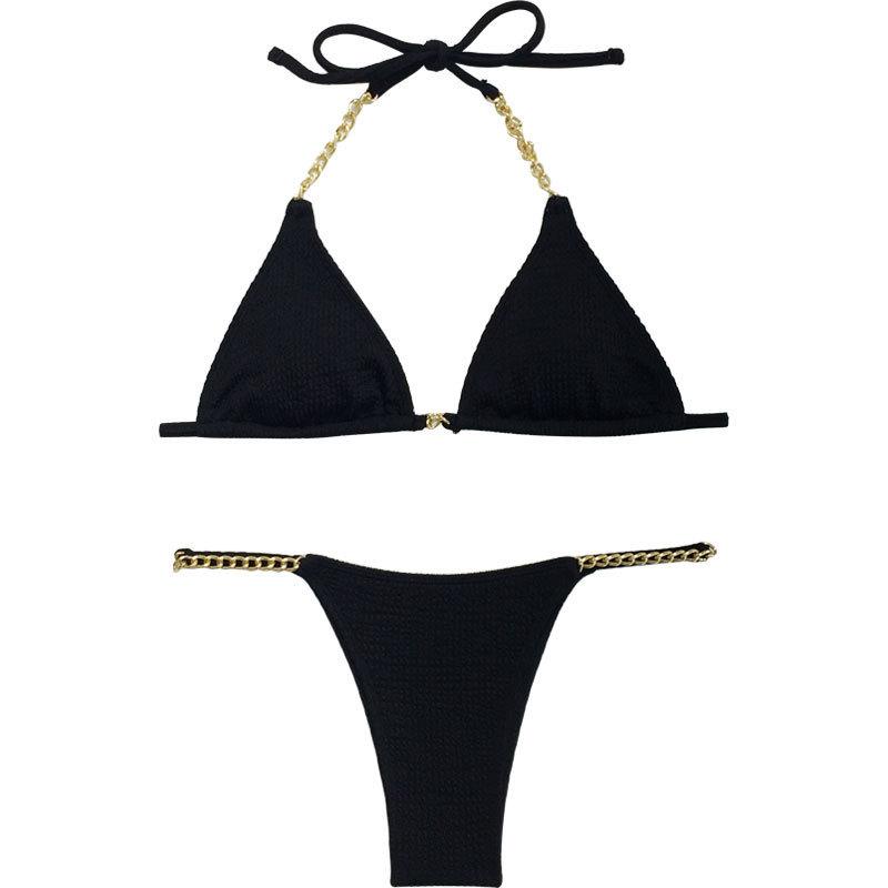 Kleidung Bikini Xingcheng Zweiteiler Badeanzug Damen Bikini Hohe Taille Design