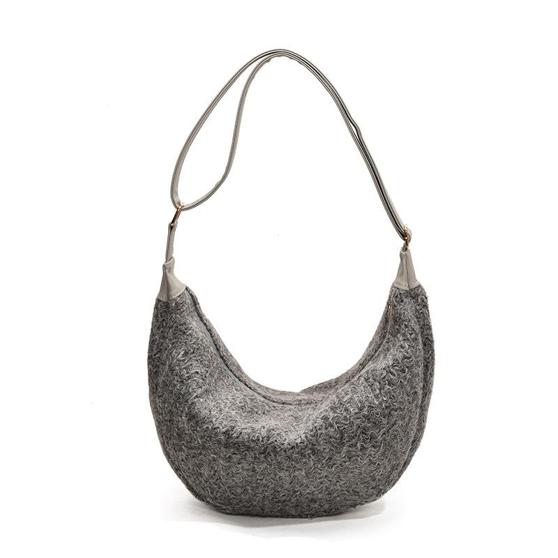 

Женская новая повседневная сумка-мессенджер через плечо большой вместимости, универсальная сумка для поездок на работу серый