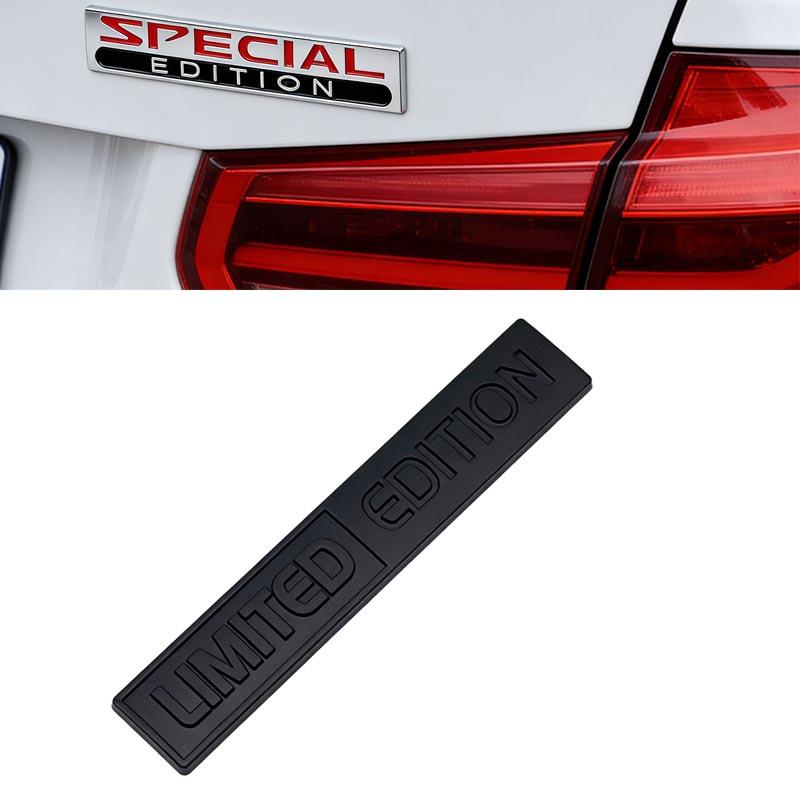 3D Metal SPECIAL EDITION Car Decoration Sticker For Car Modification LIMITED EDITION Accessories