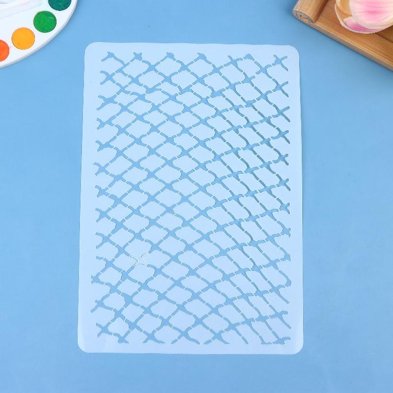 Diy Scrapbooking Reusable Bird Pattern Stencil Card Making & Crafts - Durable Plastic Spray Painting Templat