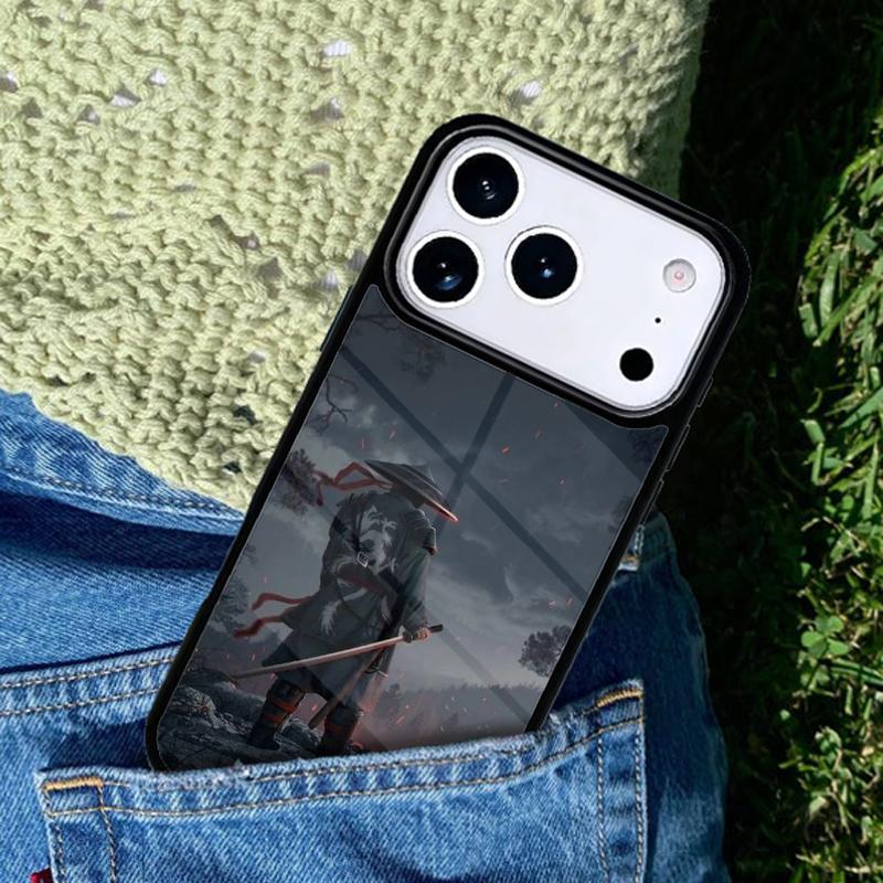 Japan Samurai Ninja Ronin Phone Case Cover Compatible with for IPhone 17air 16e 15 14 13 12 11Pro Max 17 Air