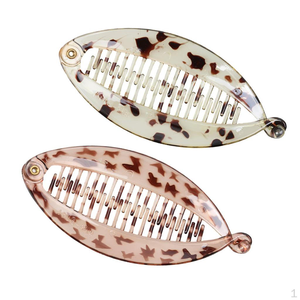 

2 шт., зажим для волос из смолы, дизайн, клинчерный аксессуар для волос