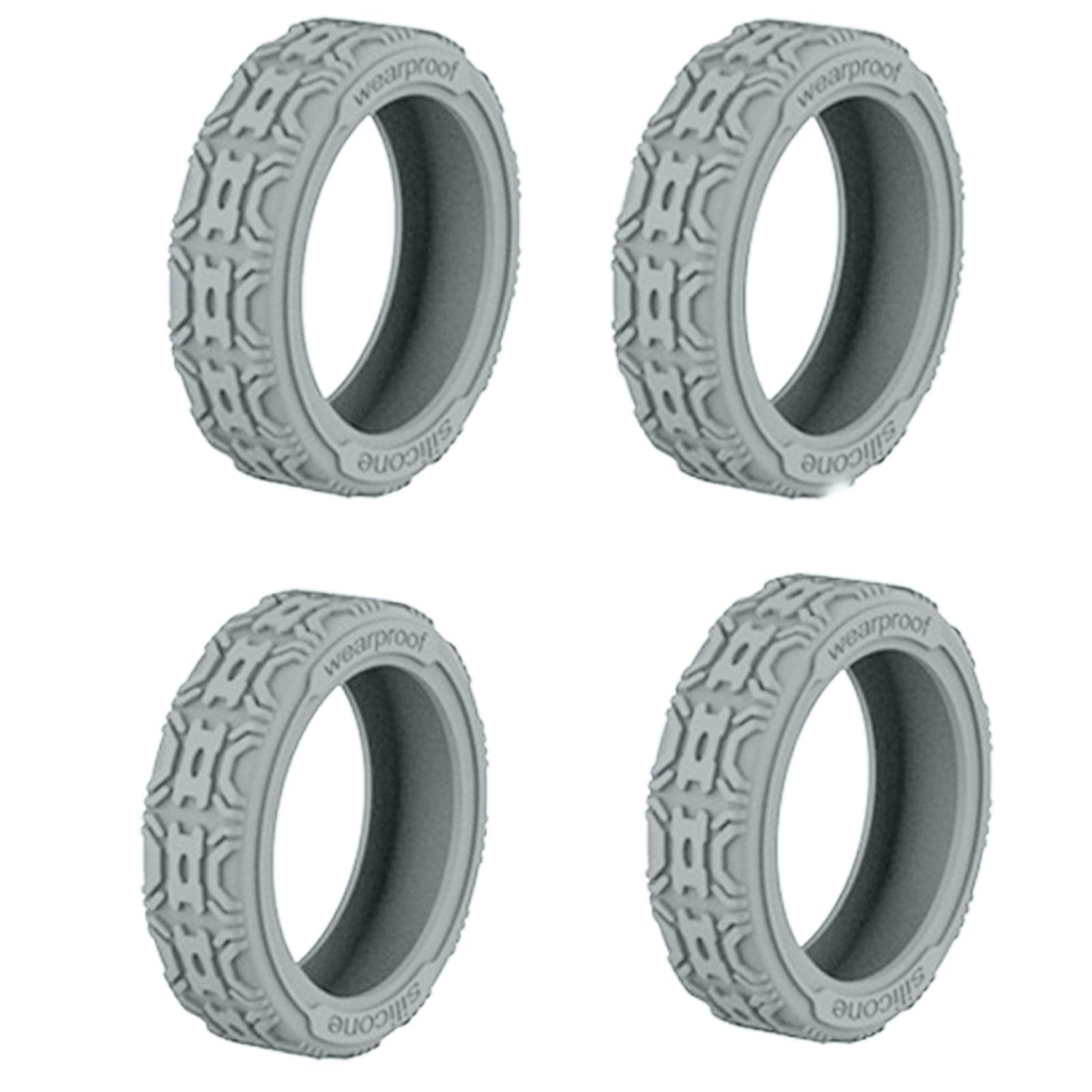 4/8pcs Convenient Silicone Wheel Protectors for Luggage Suitcase Reduce Noise