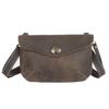 Retro Crazy Horse Leder Umhängetasche, Leder Lässige Multifunktionale Handtasche, Herren und Damen Leder Lässige Crossbody-Tasche