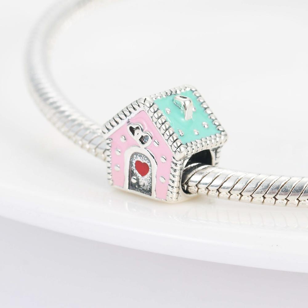 Neuer Kupfer-Stammbaum-Zwinger-Anstecknadel-Anhänger Schmuckstück Perle Passend für Original-Charms-Armband Schmuckzubehör