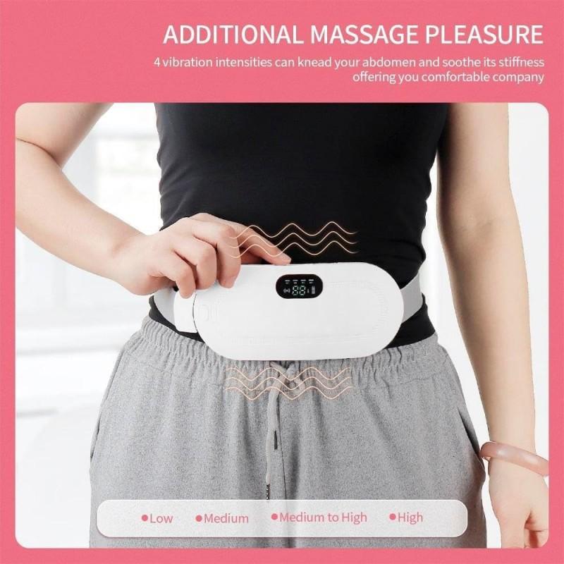 Warming Palace Belt Women Menstrual Heating Waist Massager Hot Compress Period Relief Belt Portable Intelligent Heating Massage Waist Belt