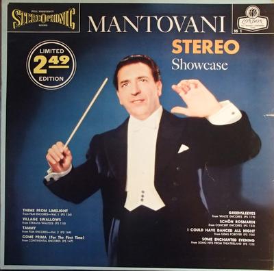LP Record MANTOVANI Stereo Showcase SS1 London Records Canada Classical Used