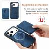 For iPhone 17 Pro Case Retro Leather + TPU Phone Cover with Detachable Card Slot