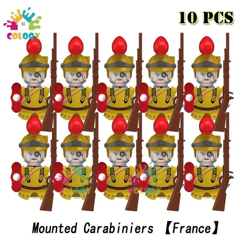 New Kids Toys Napoleonic Wars General Soldier Building Blocks Imperial Navy Mini Action Figures Toys For Kids Birthday Gifts