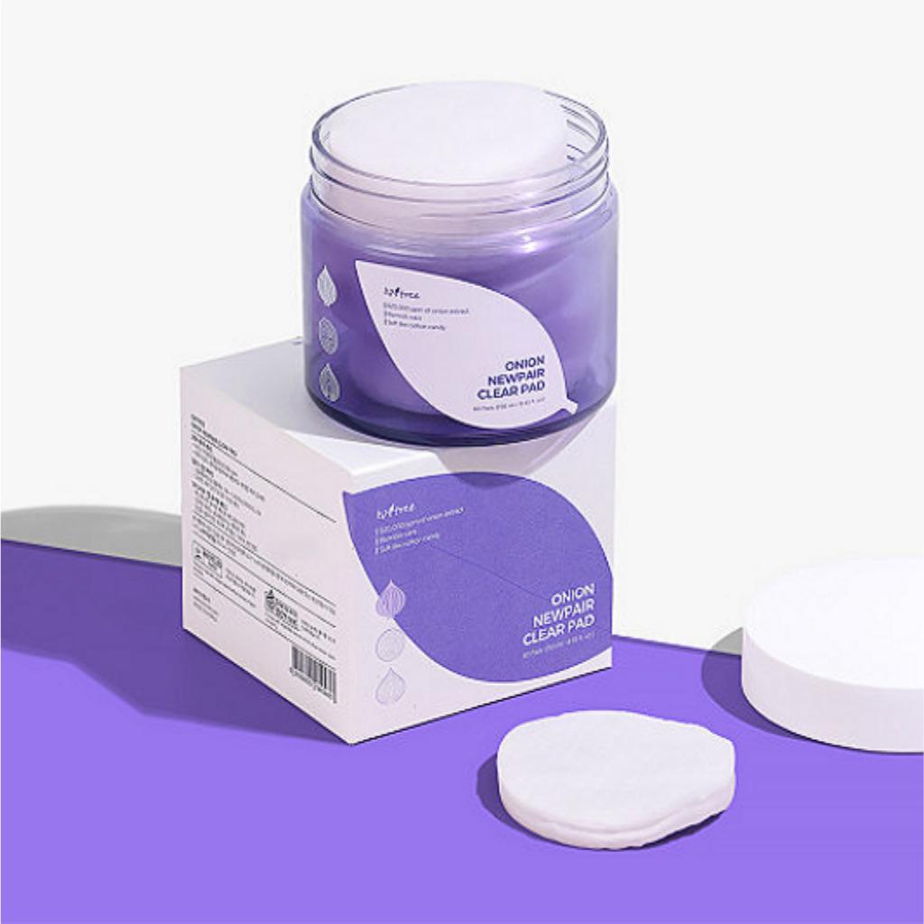 ISNTREE ONION NEWPAIR CLEAR PAD 250ml 60 płatków
