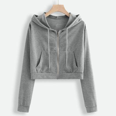 Sudadera con capucha y cremallera para mujer 2024: Cárdigan holgado de otoño/invierno, chaqueta deportiva