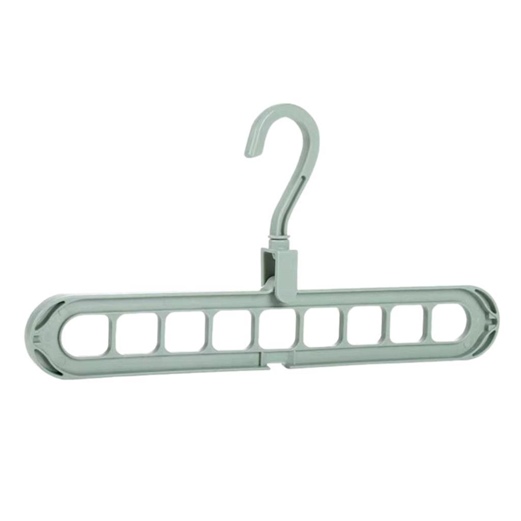

Multi Port Clothes Magic Hanger Retractable Foldable Storage Rack for Home Closet Organization світло-зелений колір