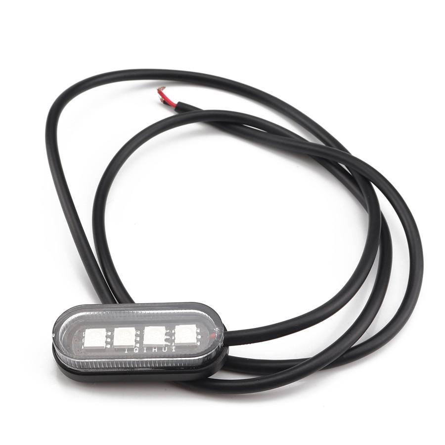 10Pcs Modified White LED Light Refit Kit Atmosphere Lamp For Motorcycle ATV 12V