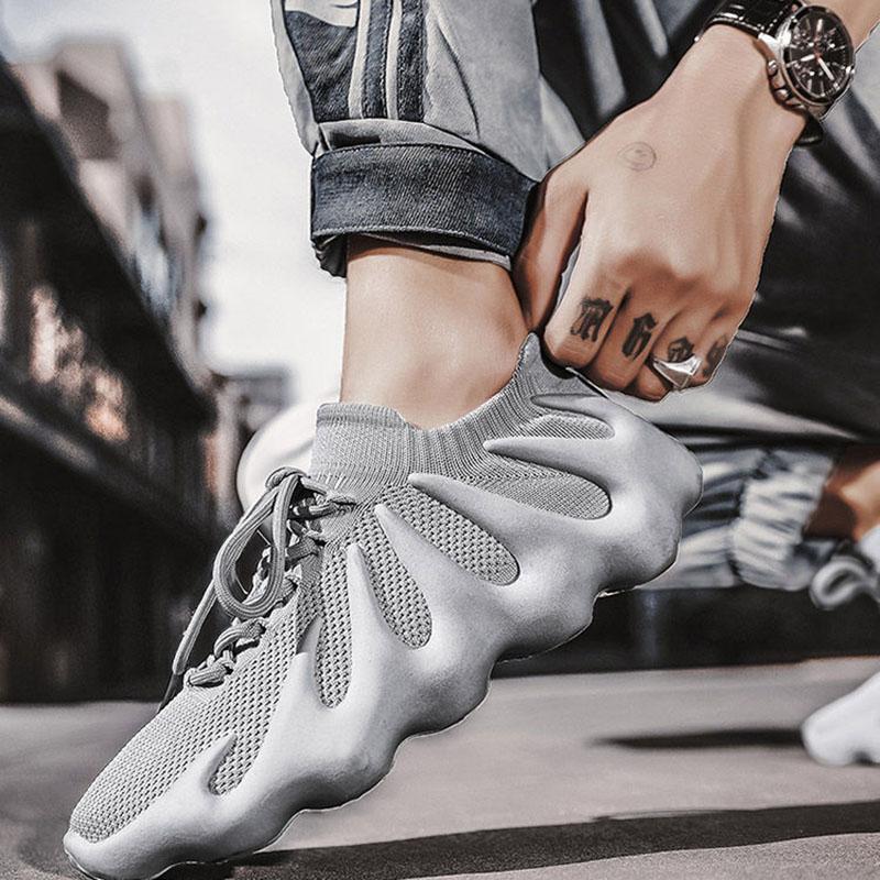 man in platform shoes