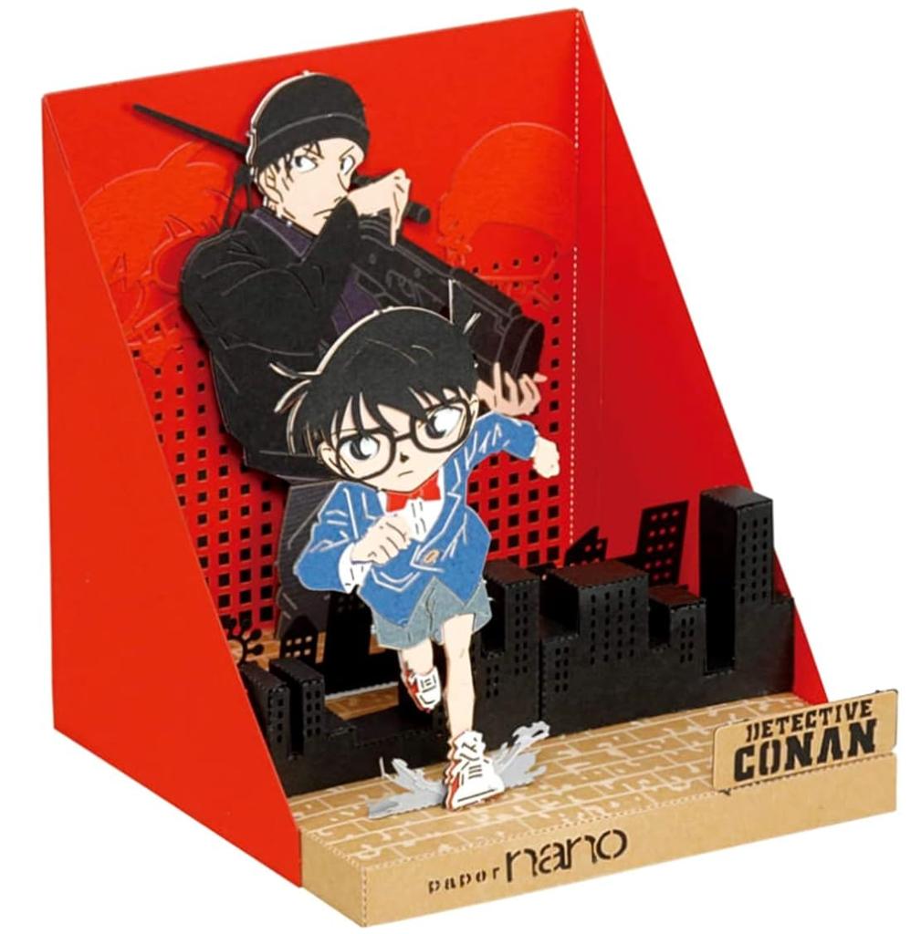 Paper Nano Detective Conan 2-Pack Set Conan & Kid Conan & Akai Anime Character Character Goods