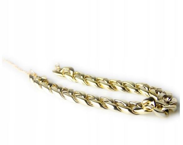 Dog Collar Chain Gold Gold Plated Size S