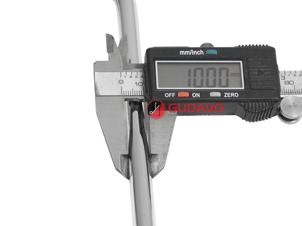 GUDAVO Luggage Bracket Saddlebag Pannier Support Bar for Honda Shadow Spirit VT750 DC and Yamaha Wildstar (Roadster) XV 1700 Warrior