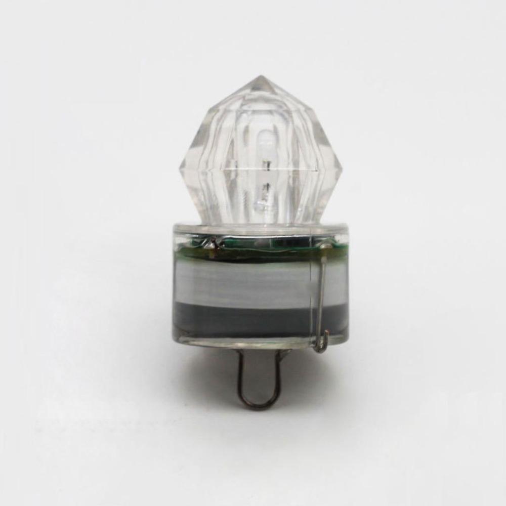 LED Flashing LED Fishing Lamp Plastic Night Fishing Lamp LED Fish Attracting Indicator  Underwater