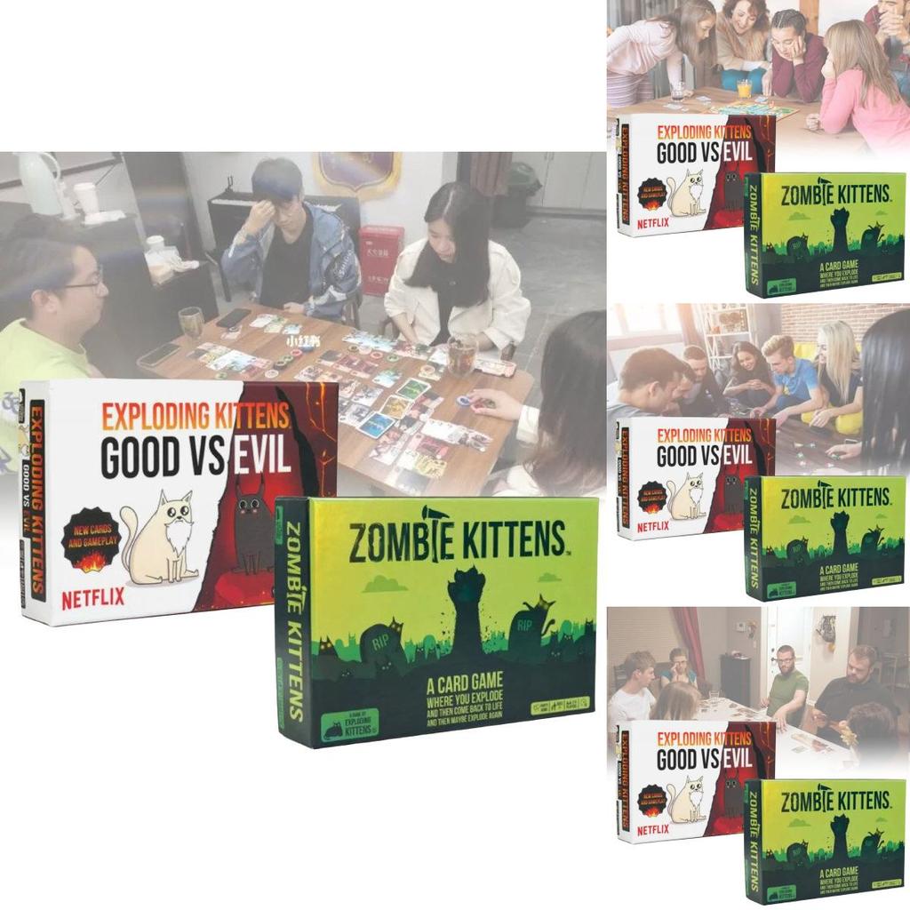 Barking Kittens Exploding Fun And Unique Tabletop Game For Family Gatherings And Parties