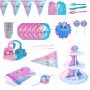 Baby Gender Reveal Party Decoration Boy Or Girl Disposable Tableware Pink Blue