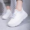 Mode Rote Sneaker Damenschuhe Strick Socken Sneaker Damen Plateau Tennisschuhe für Frauen Slipper Sport Atmungsaktive Laufschuhe