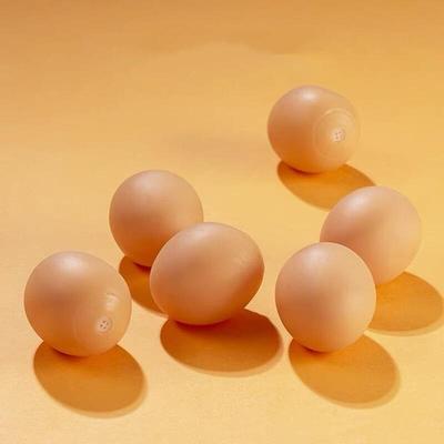 10p Soft Egg Toy for Boredom Relief