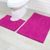 Set aus 2 Badezimmerteppichen Toilettenteppichen Super saugfähige Bodenmatten Europäische Dekoration