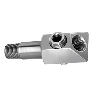 Oil Pressure Sensor Adapter Fit for Engine 1Celsius8-27 NPT Thread Port Plug Stainless Steel Tool