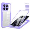 360 Fully Coverage Body Screen Clear Protector Phone Case For Xiaomi 15 14 13 12 11 Ultra T/Pro Shockproof Silicone Bumper Cover