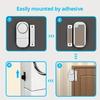 Door Window Burglar Alarm Sensor Wireless Magnetic Control Alarm Home Anti-Theft Security Alarm System Door Open Detectors