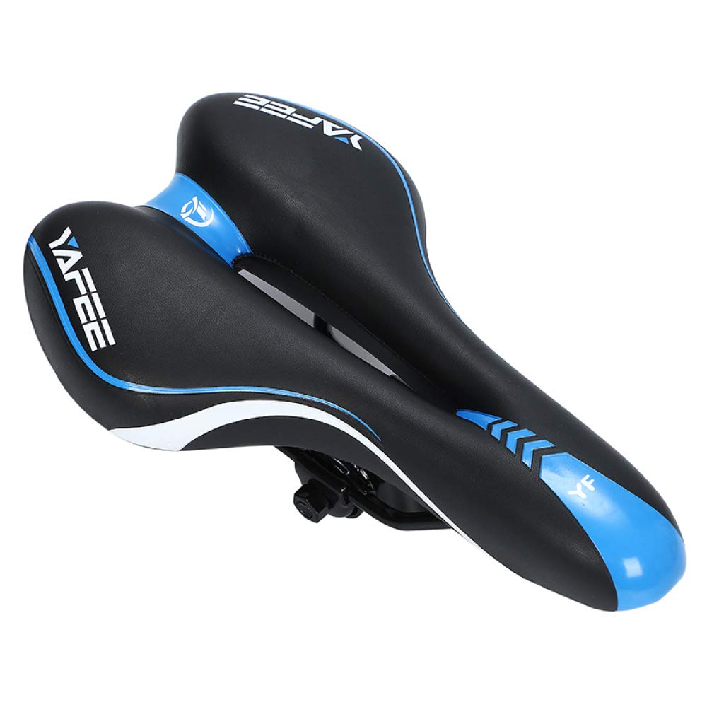 

Saddle Extra Comfortable for Road Hybrid and Mountain Bikes Ludus FelixBicycle - Thick, Perforated, Bikes, Bikes, (Blue) синий