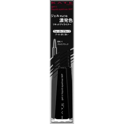 Kate Kate Conch Gel Eyeliner WP (1.5mL) BK-1 Eye Makeup Eyeliner Shake the Brush Well Up and Down While Keeping the Cap Tightly Clos