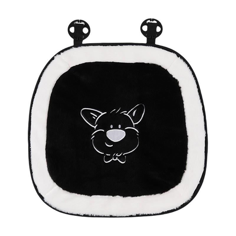 Plush Cartoon Car Neck and Lumbar Support Cushion