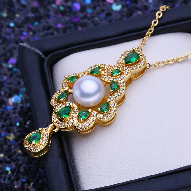 LSOOYH ожерелья из натурального пресноводного жемчуга для женщин — фото 5