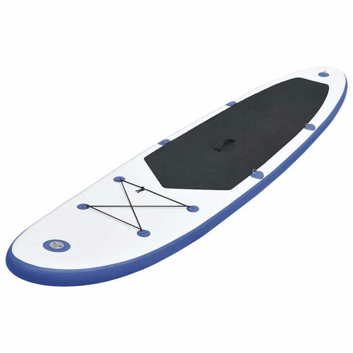 VidaXL Ensemble de Planches SUP Gonflables Planche à Rame Pagaie Surf Increvable et Résistant aux UV Hommes Adulte Extérieur 92202