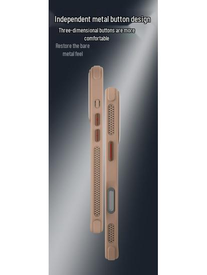 iPhone 17 Pro Large Magnetic Case: Transparent, Frosted Heat Dissipation, Drop-Proof Protective Cover