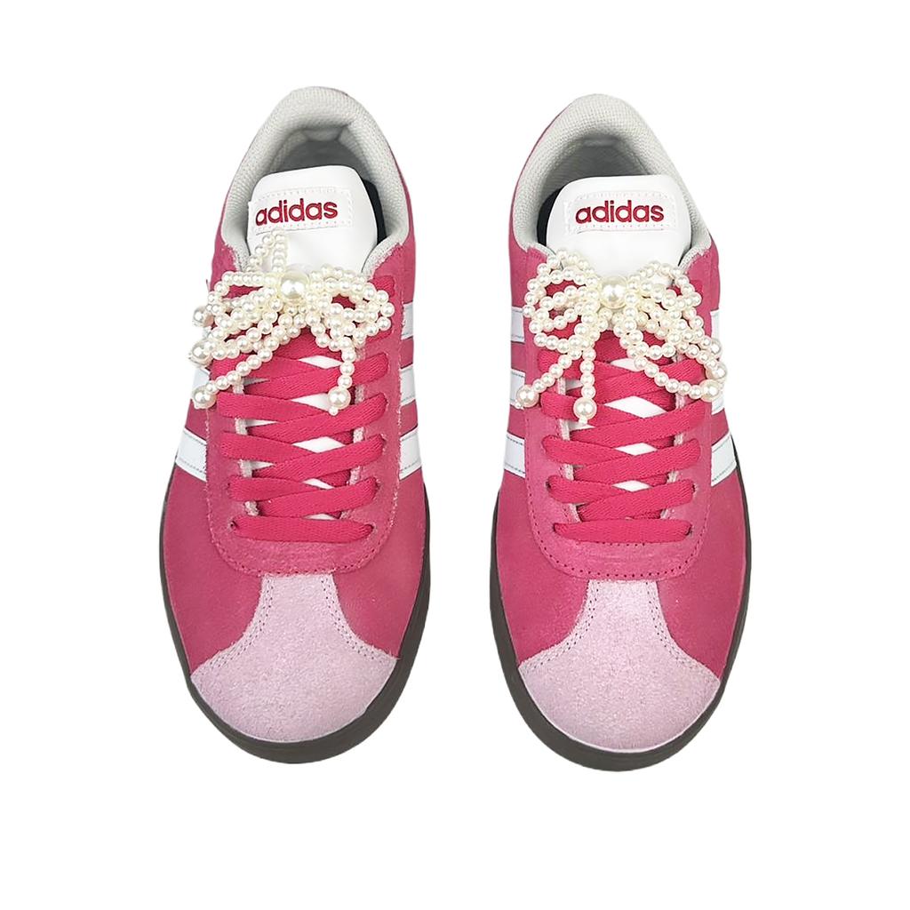 Adidas Neo VL Court 2.0 Slip Resistant Abrasion Resistant Low top Skateboard Shoes Unisex White HQ1802(Team373-)