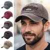 Vintage New York Letter Embroidery Baseball Cap Adjustable Hip-Hop Washed Streetwear Hat Sun Hat For Man Women