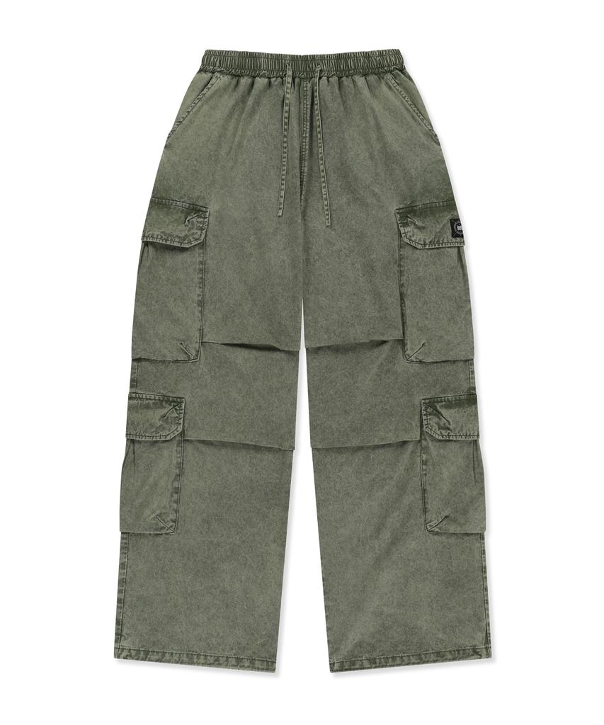 BROWNBREATH Double Pocket Pants - Khaki