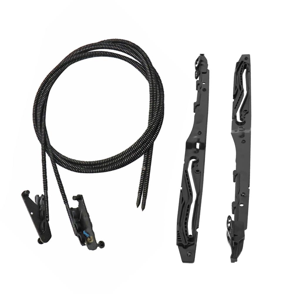 Convenient Sunroof Glass Cables+Track Assembly For Ford F150 15-20 For F250 F350 F450 17-19 Replacement Car Accessories