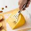 2 In 1 Stainless Steel Cheese Slicer Butter Slicer Cheese Peeler Slicer Kitchen Cooking Tool Cheese Cutter Muslin Fabric