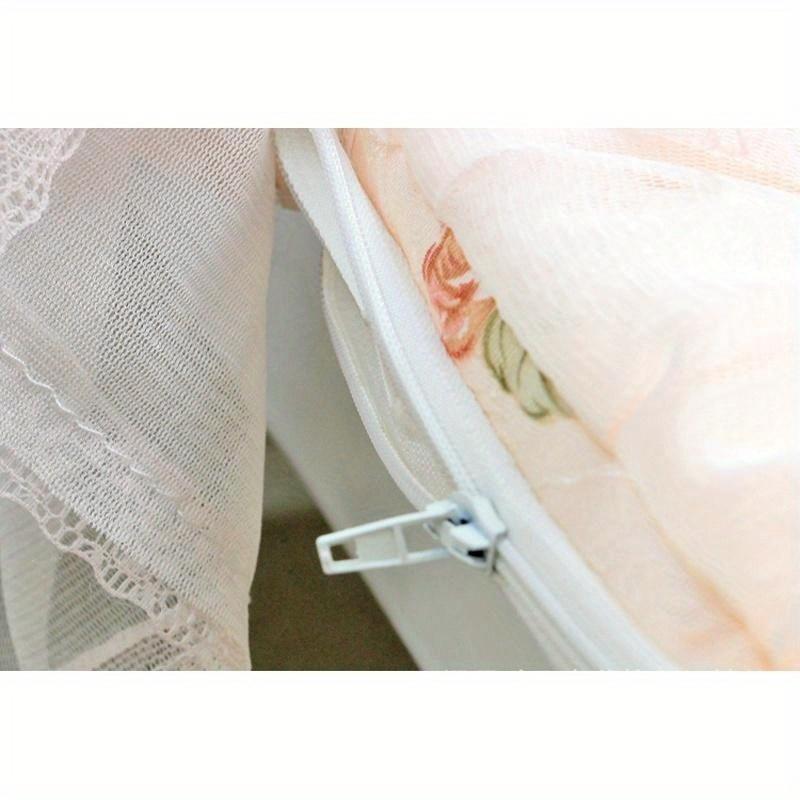 3 PCS/Set High Grade Lace Fabric Bathroom Toilet Seat Cover With Zipper Thick Seat Cushion