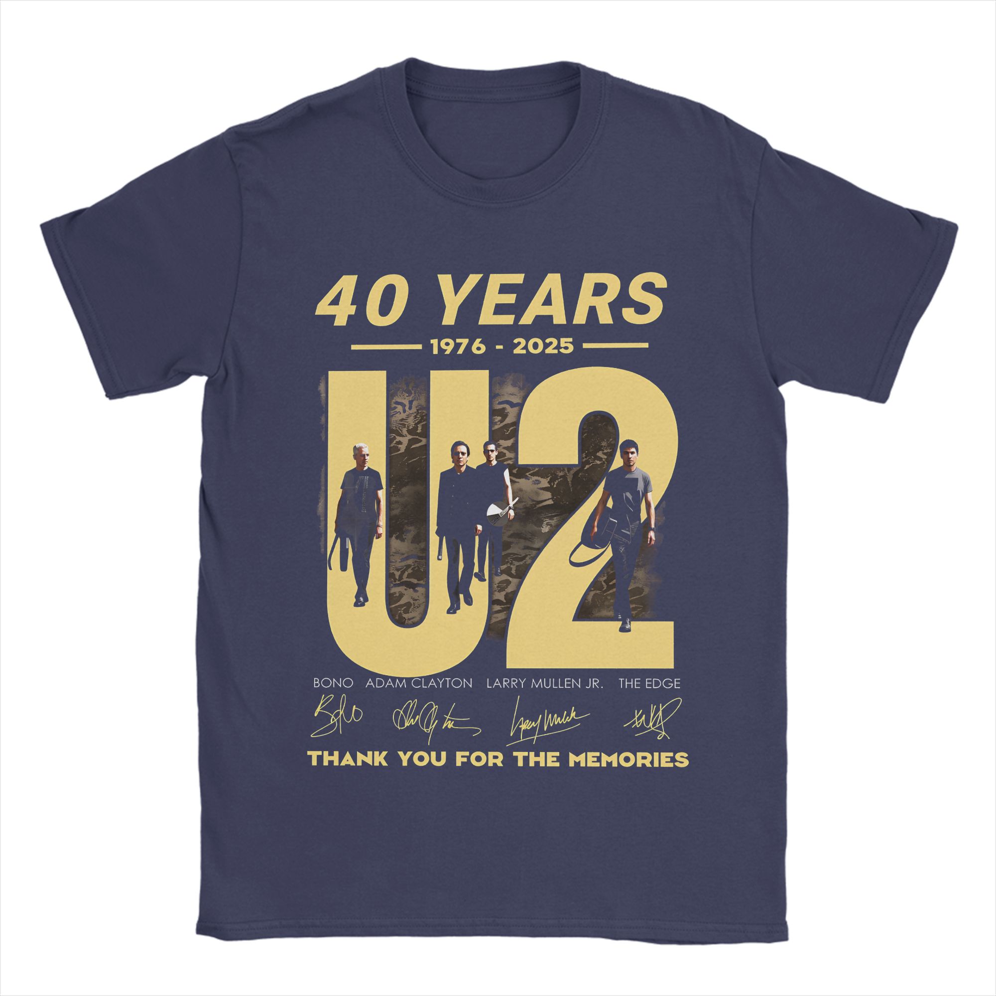 

Summer U2 Band 49 Anniversary Popular TShirts 100 Cotton Tee Shirt for Mens Y2K Funny Plus Size Short Sleeve Clothing 4XL